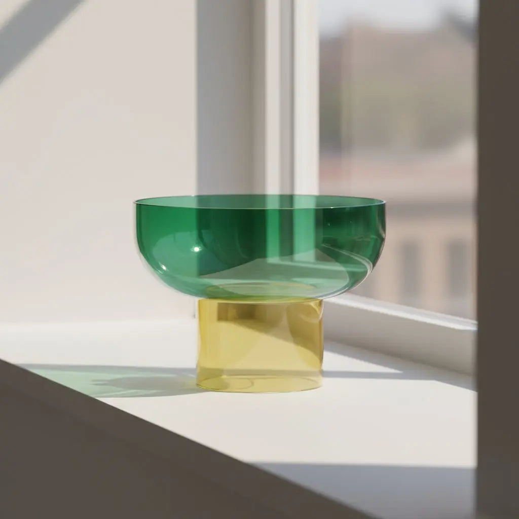 Tip Top XL Green & Yellow Bowl Cloudnola