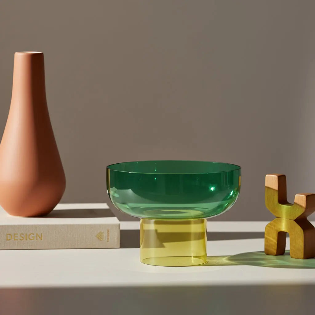 Tip Top XL Green & Yellow Bowl Cloudnola