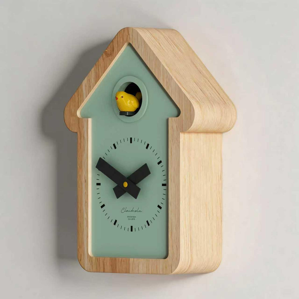 Kleine House Cuckoo Clock – Sage