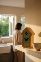 Kleine House Cuckoo Clock – Sage