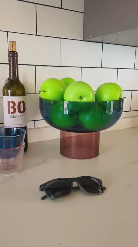 Tip Top XL Blue & Pink Bowl
