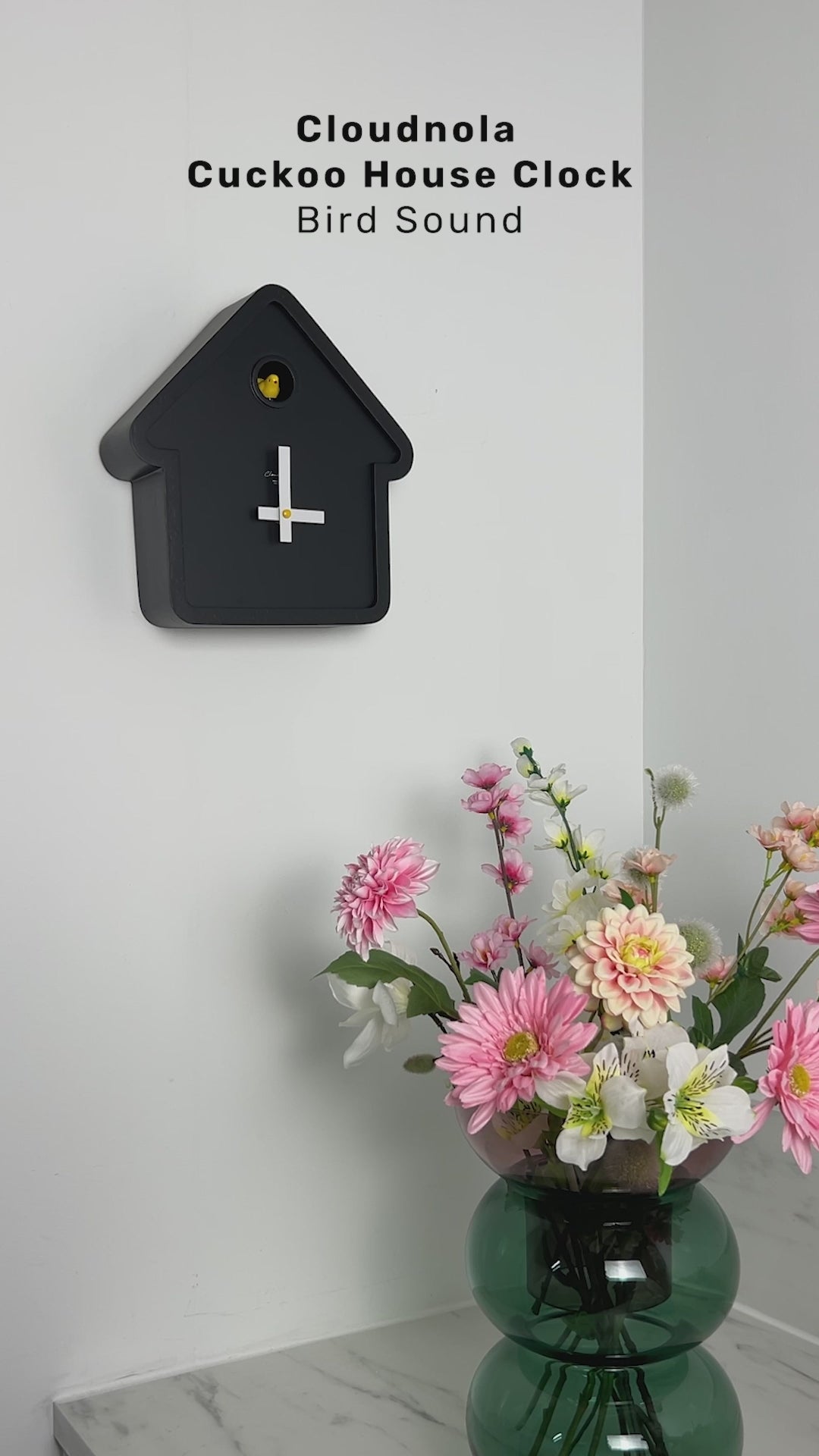 ☆cocomoco☆ Black Cuckoo Clock – MoMA House Black Cuckoo Clock | Cloudnola