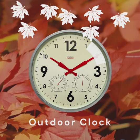 Outdoor Zinc - Clock