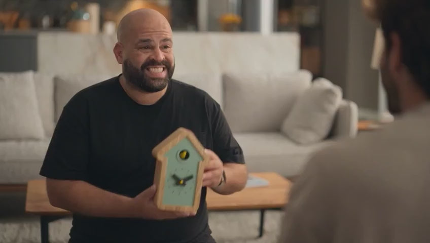 Kleine Cuckoo Clock – Sage