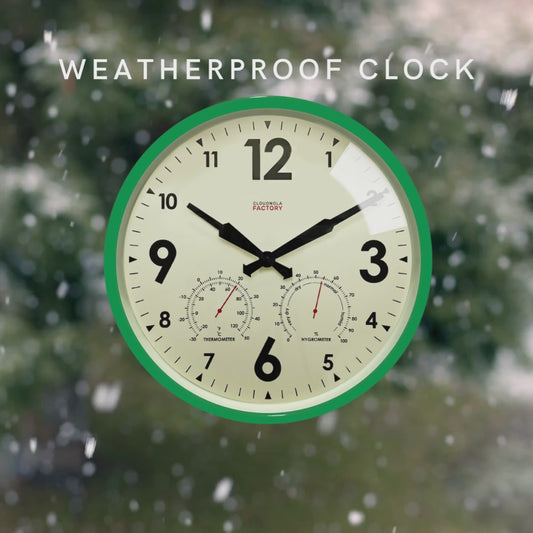 Outdoor Green - Clock