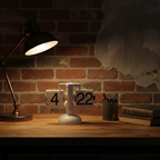 Modern Desk Flip Clock