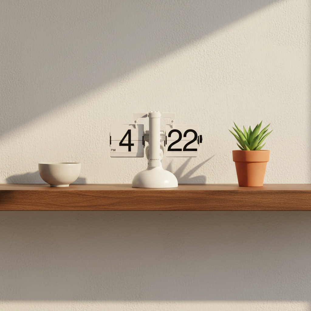 Modern Desk Flip Clock