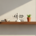 Modern Desk Flip Clock