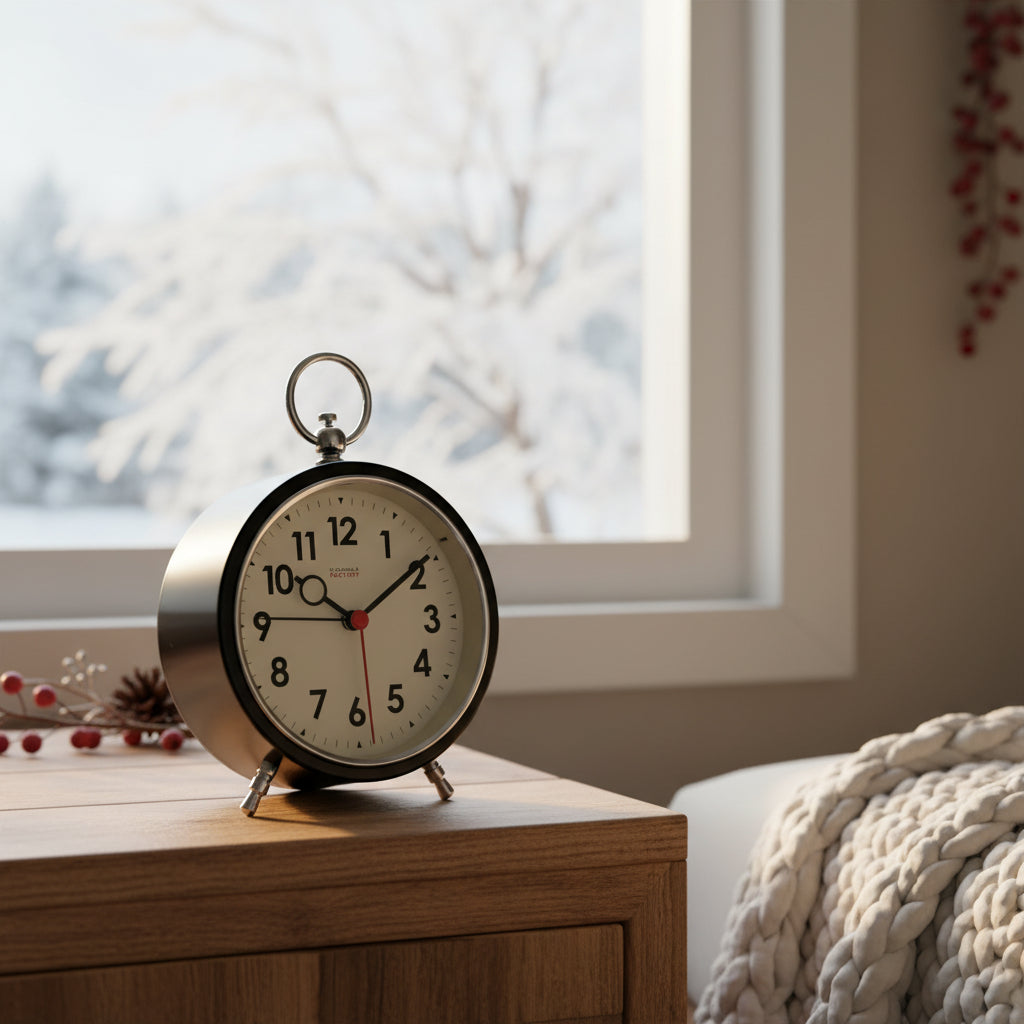 Black - Alarm Clock Cloudnola