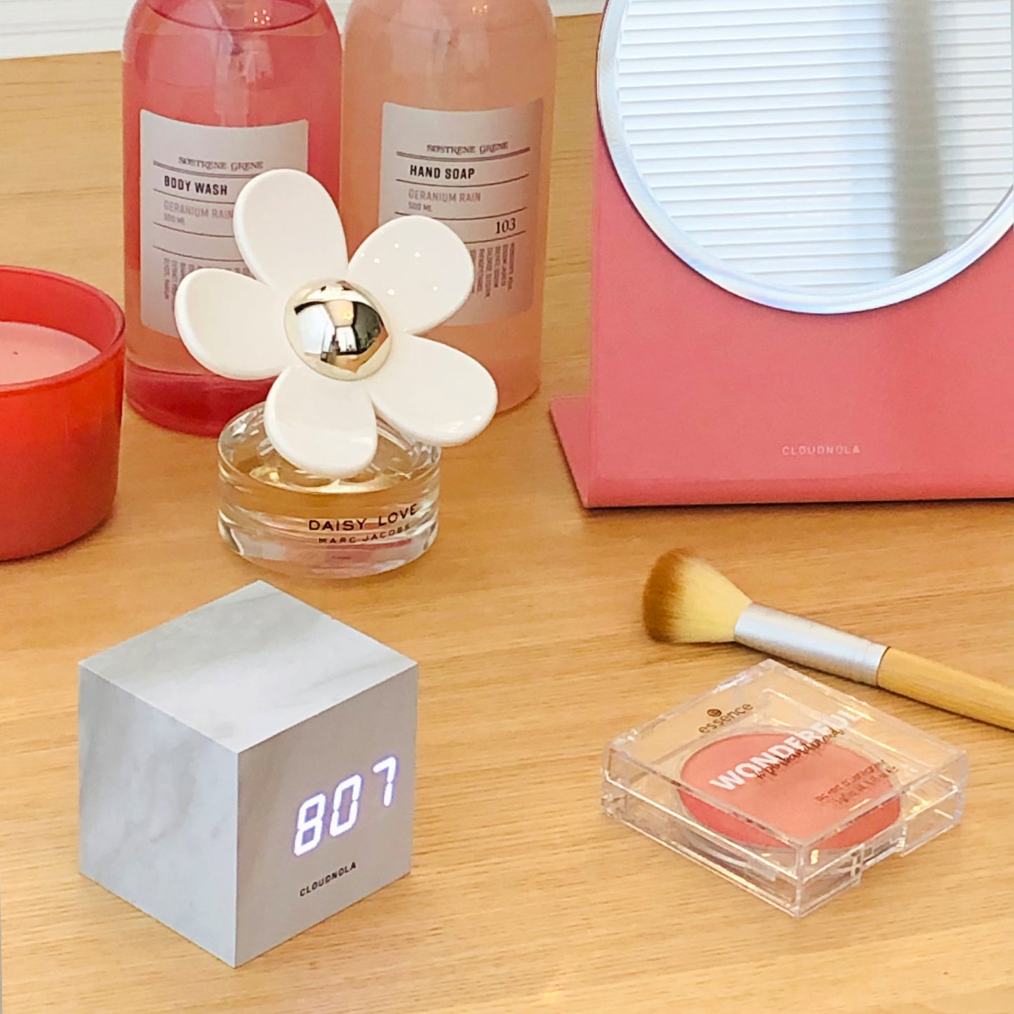 FFF Block Clock - Cube Alarm Clock