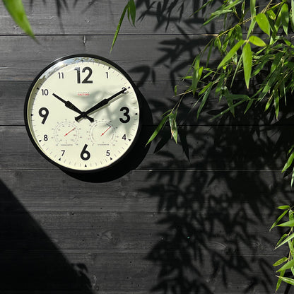 Outdoor XL Black - Clock -  Wall Clocks - Cloudnola 