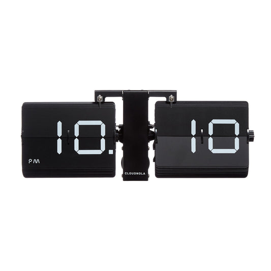 Cloudnola Flipping Out Flip Clock Black