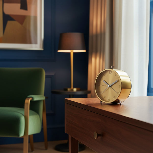 Gold Alarm Clock – Glam Gold – Alarm Clock | Cloudnola